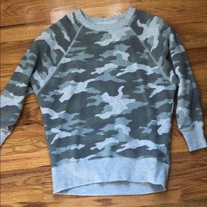 Camo sweater